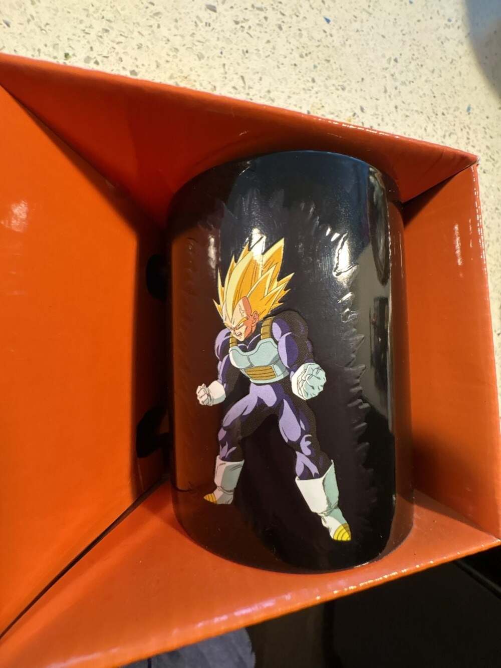 Dragon Ball Z Vegeta Heat Reactive Mug